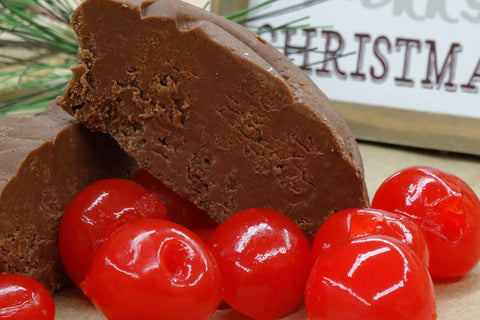 Chocolate Cherry Cordial Fudge