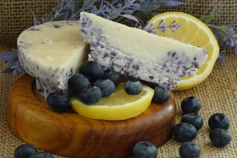 White Chocolate Blueberry Lemon Lavender Fudge