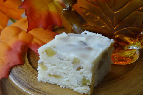 White Chocolate Maple Walnut Fudge