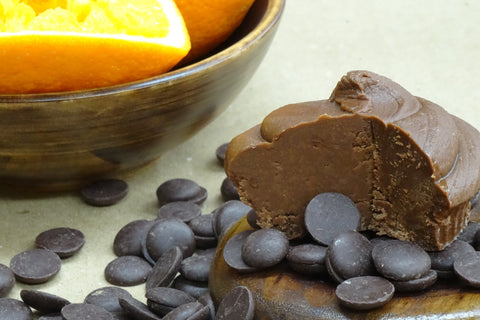 Dark Chocolate Orange Fudge